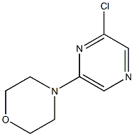 4-(6-CHLOROPYRAZIN-2-YL)MORPHOLINE Structure