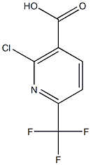 2-CHLORO-6-(TRIFLUOROMETHYL)PYRIDINE-3-CARBOXYLIC ACID Structure