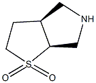(3AS,6AS)HEXAHYDRO-2H-THIENO[2,3-C]PYRROLE 1,1-DIOXIDE Structure