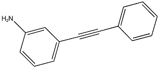 3-(PHENYLETHYNYL)ANILINE Structure