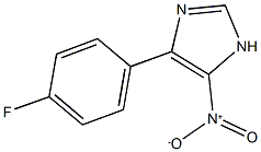 4-(4-FLUOROPHENYL)-5-NITRO-1H-IMIDAZOLE Structure