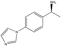 (1S)-1-[4-(1H-IMIDAZOL-1-YL)PHENYL]ETHANAMINE 구조식 이미지