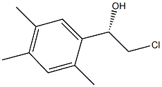 (1S)-2-CHLORO-1-(2,4,5-TRIMETHYLPHENYL)ETHANOL Structure