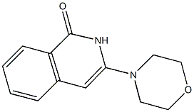 3-MORPHOLIN-4-YLISOQUINOLIN-1(2H)-ONE Structure