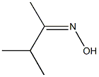 (2Z)-3-methylbutan-2-one oxime Structure