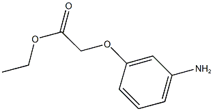 ethyl (3-aminophenoxy)acetate 구조식 이미지