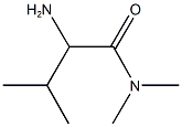 2-amino-N,N,3-trimethylbutanamide Structure