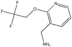 [2-(2,2,2-trifluoroethoxy)pyridin-3-yl]methylamine 구조식 이미지