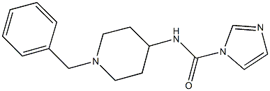 N-(1-benzylpiperidin-4-yl)-1H-imidazole-1-carboxamide Structure