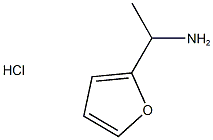 1-(2-furyl)ethanamine hydrochloride 구조식 이미지