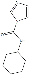 N-cyclohexyl-1H-imidazole-1-carboxamide 구조식 이미지