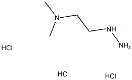 N-(2-hydrazinoethyl)-N,N-dimethylamine trihydrochloride Structure