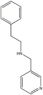 (2-phenylethyl)(pyridin-3-ylmethyl)amine Structure