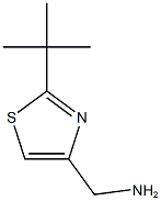 (2-tert-butyl-1,3-thiazol-4-yl)methanamine Structure