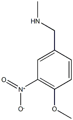 [(4-methoxy-3-nitrophenyl)methyl](methyl)amine 구조식 이미지