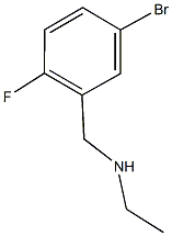 [(5-bromo-2-fluorophenyl)methyl](ethyl)amine 구조식 이미지