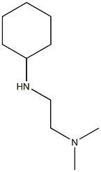 [2-(cyclohexylamino)ethyl]dimethylamine 구조식 이미지