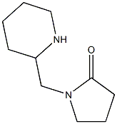 1-(piperidin-2-ylmethyl)pyrrolidin-2-one 구조식 이미지