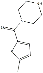 1-[(5-methylthiophen-2-yl)carbonyl]piperazine Structure