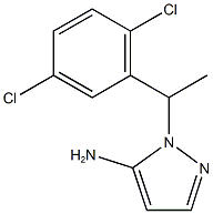 1-[1-(2,5-dichlorophenyl)ethyl]-1H-pyrazol-5-amine Structure