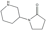 1-piperidin-3-ylpyrrolidin-2-one 구조식 이미지