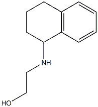 2-(1,2,3,4-tetrahydronaphthalen-1-ylamino)ethan-1-ol 구조식 이미지