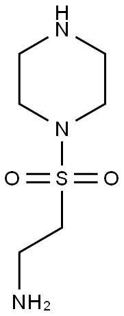 2-(piperazine-1-sulfonyl)ethan-1-amine Structure