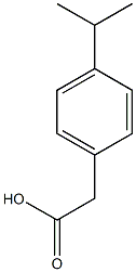 2-[4-(propan-2-yl)phenyl]acetic acid Structure