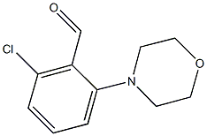2-chloro-6-(morpholin-4-yl)benzaldehyde 구조식 이미지