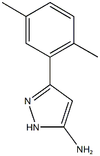 3-(2,5-dimethylphenyl)-1H-pyrazol-5-amine 구조식 이미지
