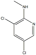 3,5-dichloro-N-methylpyridin-2-amine 구조식 이미지