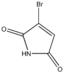 3-bromo-2,5-dihydro-1H-pyrrole-2,5-dione 구조식 이미지