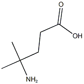 4-amino-4-methylpentanoic acid Structure