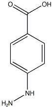 4-hydrazinylbenzoic acid 구조식 이미지