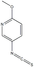5-isothiocyanato-2-methoxypyridine Structure