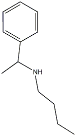 butyl(1-phenylethyl)amine Structure