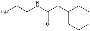 N-(2-aminoethyl)-2-cyclohexylacetamide 구조식 이미지