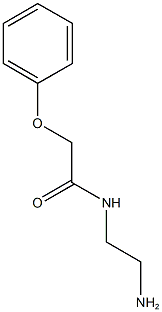 N-(2-aminoethyl)-2-phenoxyacetamide 구조식 이미지