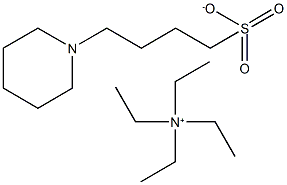 Tetraethylammonium 4-(piperidin-1-yl)butane-1-sulfonate 구조식 이미지