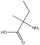 2-AMINO-2-METHYLBUTANOICACID Structure