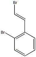 1-BROMO-2-(-2-BROMOVINYL)BENZENE Structure