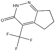 4-(TRIFLUOROMETHYL)-2,5,6,7-TETRAHYDRO-3H-CYCLOPENTA[C]PYRIDAZIN-3-ONE 구조식 이미지