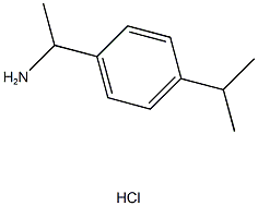 1-(4-ISOPROPYLPHENYL)ETHANAMINE HYDROCHLORIDE 구조식 이미지