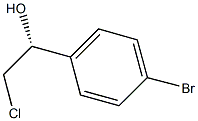 (1R)-1-(4-BROMOPHENYL)-2-CHLOROETHANOL Structure