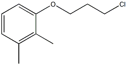 1-(3-CHLOROPROPOXY)-2,3-DIMETHYLBENZENE Structure