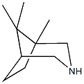 1,8,8-trimethyl-3-azabicyclo[3.2.1]octane Structure
