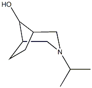 3-isopropyl-3-azabicyclo[3.2.1]octan-8-ol Structure