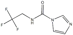 N-(2,2,2-trifluoroethyl)-1H-imidazole-1-carboxamide 구조식 이미지