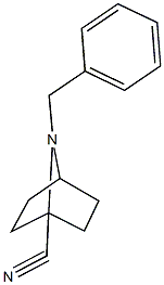 7-benzyl-7-azabicyclo[2.2.1]heptane-1-carbonitrile 구조식 이미지