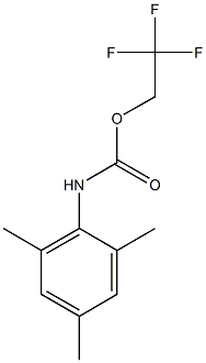 2,2,2-trifluoroethyl mesitylcarbamate 구조식 이미지